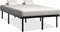 vidaXL - Bedframe - metaal - zwart - 120x200 - cm
