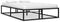 vidaXL - Bedframe - metaal - zwart - 120x200 - cm