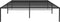 vidaXL - Bedframe - metaal - zwart - 120x200 - cm