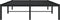 vidaXL - Bedframe - metaal - zwart - 120x200 - cm
