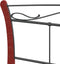vidaXL - Bedframe - metaal - zwart - 140x200 - cm