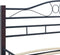 vidaXL - Bedframe - metaal - zwart - 160x200 - cm