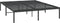 vidaXL - Bedframe - metaal - zwart - 160x200 - cm