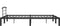 vidaXL - Bedframe - metaal - zwart - 160x200 - cm
