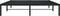 vidaXL - Bedframe - metaal - zwart - 160x200 - cm