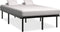 vidaXL - Bedframe - metaal - zwart - 180x200 - cm