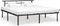 vidaXL - Bedframe - metaal - zwart - 180x200 - cm