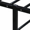 vidaXL - Bedframe - metaal - zwart - 180x200 - cm