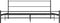 vidaXL - Bedframe - metaal - zwart - 180x200 - cm