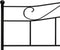 vidaXL - Bedframe - metaal - zwart - 180x200 - cm