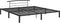 vidaXL - Bedframe - metaal - zwart - 180x200 - cm
