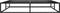 vidaXL - Bedframe - metaal - zwart - 200x200 - cm