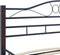 vidaXL - Bedframe - metaal - zwart - 200x200 - cm