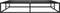 vidaXL - Bedframe - metaal - zwart - 200x200 - cm