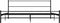 vidaXL - Bedframe - metaal - zwart - 200x200 - cm