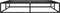 vidaXL - Bedframe - metaal - zwart - 200x200 - cm