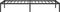 vidaXL - Bedframe - metaal - zwart - 75 - x - 190 - cm