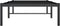 vidaXL - Bedframe - metaal - zwart - 75 - x - 190 - cm