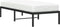 vidaXL - Bedframe - metaal - zwart - 80x200 - cm