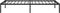 vidaXL - Bedframe - metaal - zwart - 90x190 - cm