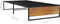 vidaXL - Bedframe - metaal - zwart - 90x200 - cm