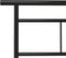 vidaXL - Bedframe - metaal - zwart - 90x200 - cm