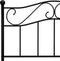vidaXL - Bedframe - metaal - zwart - 90x200 - cm