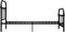 vidaXL - Bedframe - metaal - zwart - 90x200 - cm