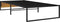 vidaXL - Bedframe - metaal - zwart - 90x200 - cm