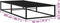 vidaXL - Bedframe - metaal - zwart - 90x200 - cm