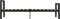 vidaXL - Bedframe - metaal - zwart - en - wit - 90x200 - cm