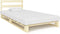 vidaXL - Bedframe - pallet - massief - grenenhout - 100x200 - cm