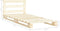 vidaXL - Bedframe - pallet - massief - grenenhout - 100x200 - cm
