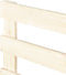 vidaXL - Bedframe - pallet - massief - grenenhout - 100x200 - cm