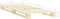 vidaXL - Bedframe - pallet - massief - grenenhout - 90x200 - cm