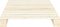 vidaXL - Bedframe - pallet - massief - grenenhout - 90x200 - cm