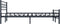 vidaXL - Bedframe - staal - zwart - 120x200 - cm
