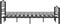 vidaXL - Bedframe - staal - zwart - 120x200 - cm