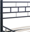 vidaXL - Bedframe - staal - zwart - 160x200 - cm