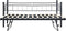 vidaXL - Bedframe - staal - zwart - 180x200/90x200 - cm