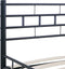 vidaXL - Bedframe - staal - zwart - 180x200 - cm