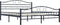 vidaXL - Bedframe - staal - zwart - 200x200 - cm