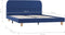 vidaXL - Bedframe - stof - blauw - 140x200 - cm