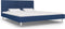 vidaXL - Bedframe - stof - blauw - 180x200 - cm