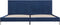 vidaXL - Bedframe - stof - blauw - 180x200 - cm