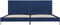 vidaXL - Bedframe - stof - blauw - 180x200 - cm