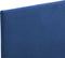 vidaXL - Bedframe - stof - blauw - 90x200 - cm