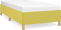 vidaXL - Bedframe - stof - groen - 80x200 - cm