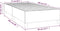 vidaXL - Bedframe - stof - groen - 80x200 - cm