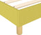 vidaXL - Bedframe - stof - groen - 80x200 - cm